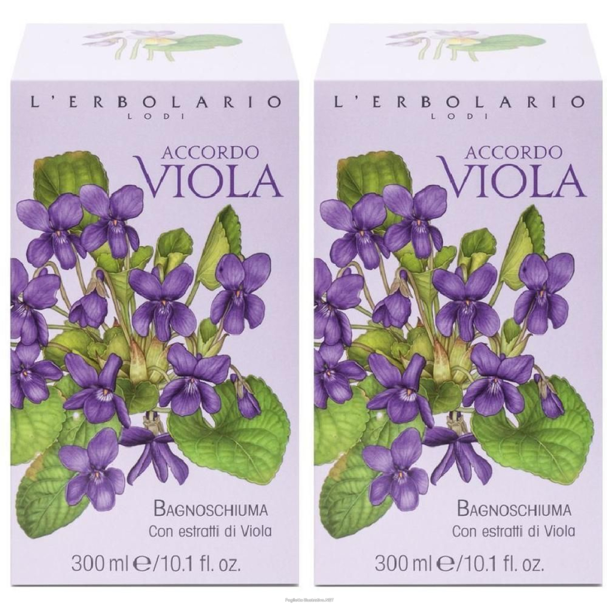 Cerca Offerte di l'erbolario accordo viola bagnoschiuma 2x300 ml e acquista online