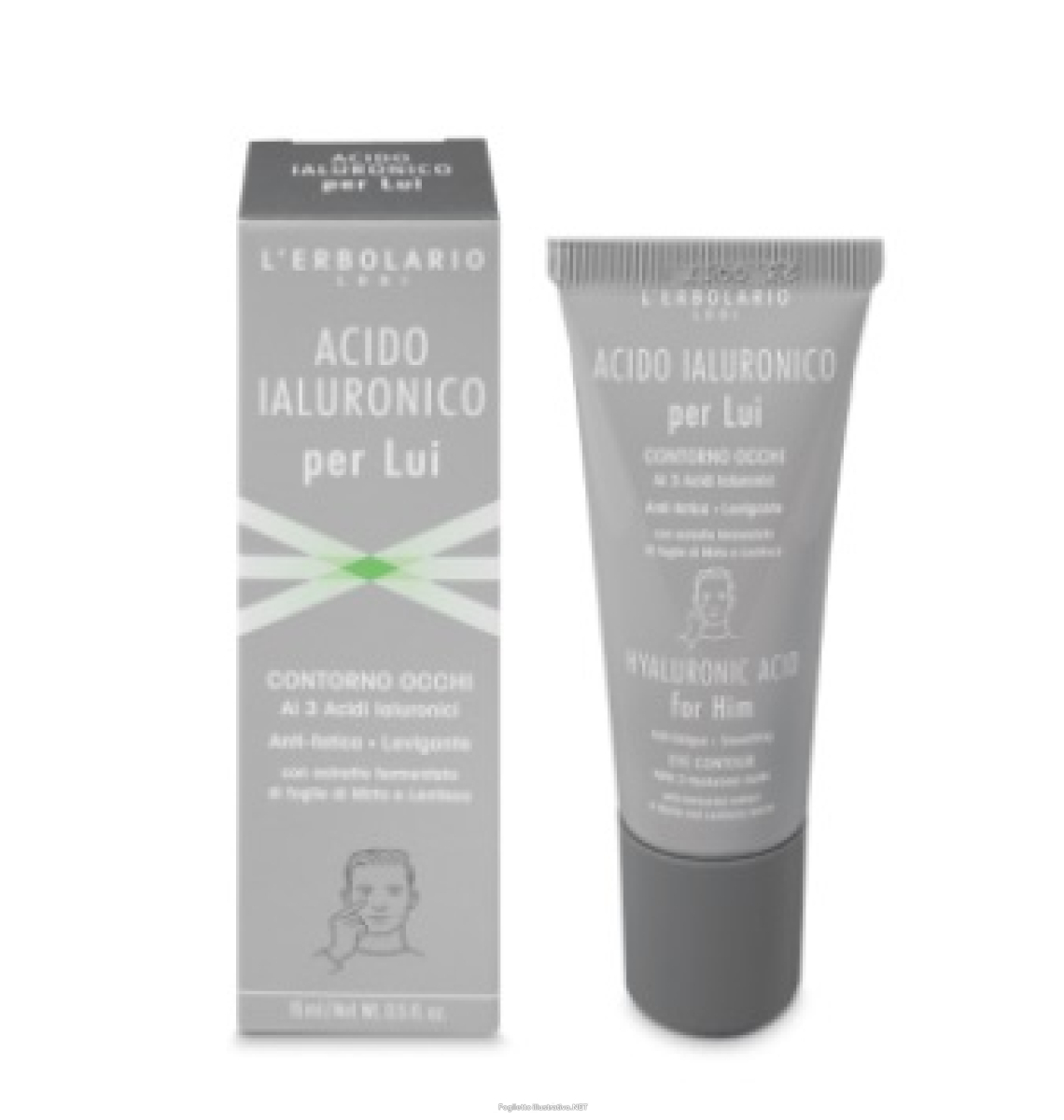 Cerca Offerte di l'erbolario - acido ialuronico per lui contorno occhi uomo confezione 15 ml e acquista online