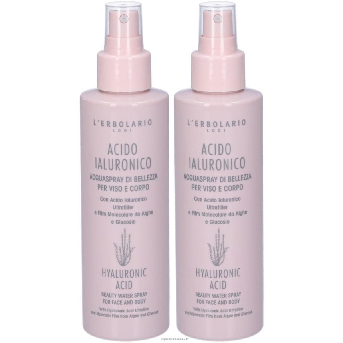 Cerca Offerte di l`erbolario acquaspray di bellezza acido ialuronico 2x150 ml crema e acquista online