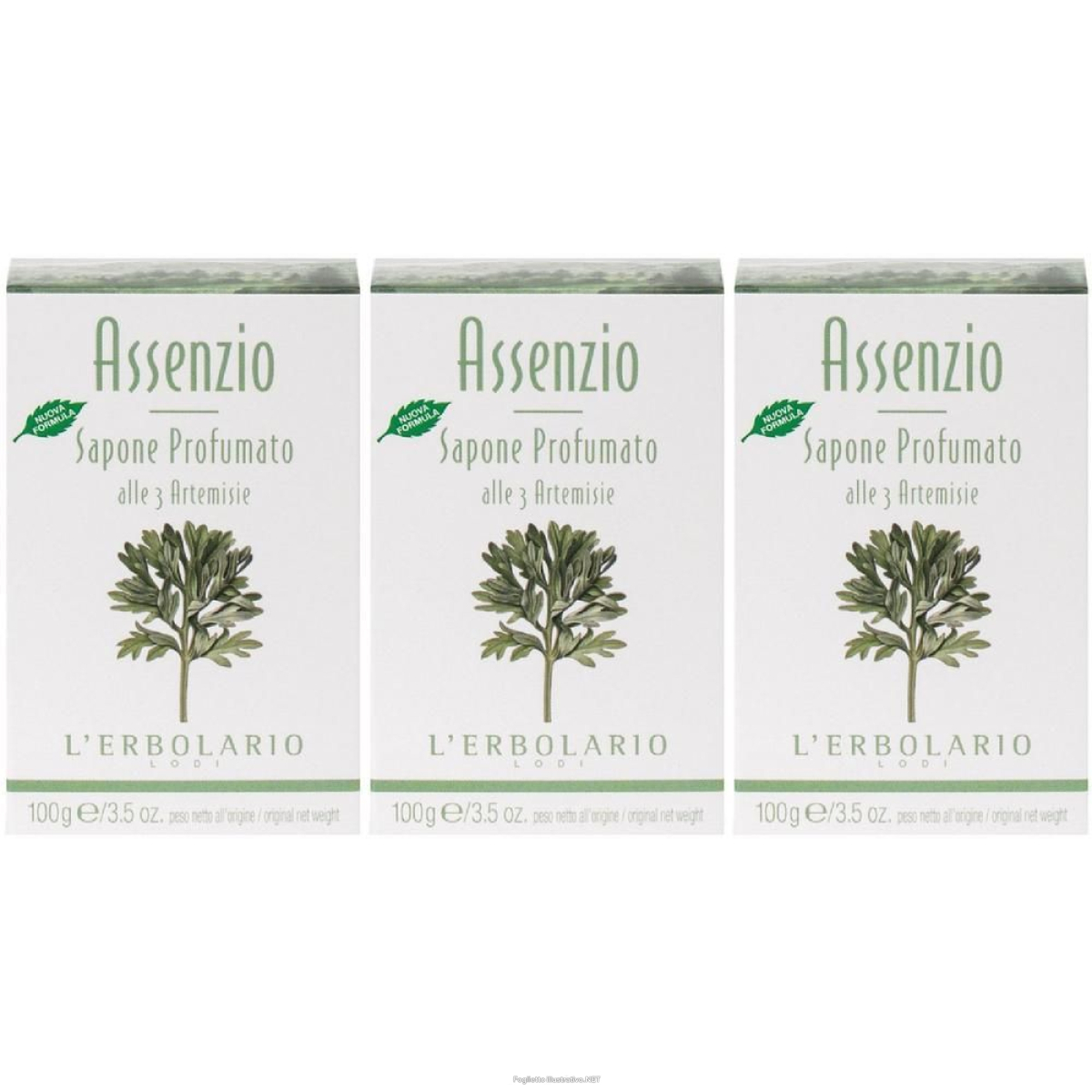 Cerca Offerte di l'erbolario assenzio sapone profumato 3x100 ml e acquista online