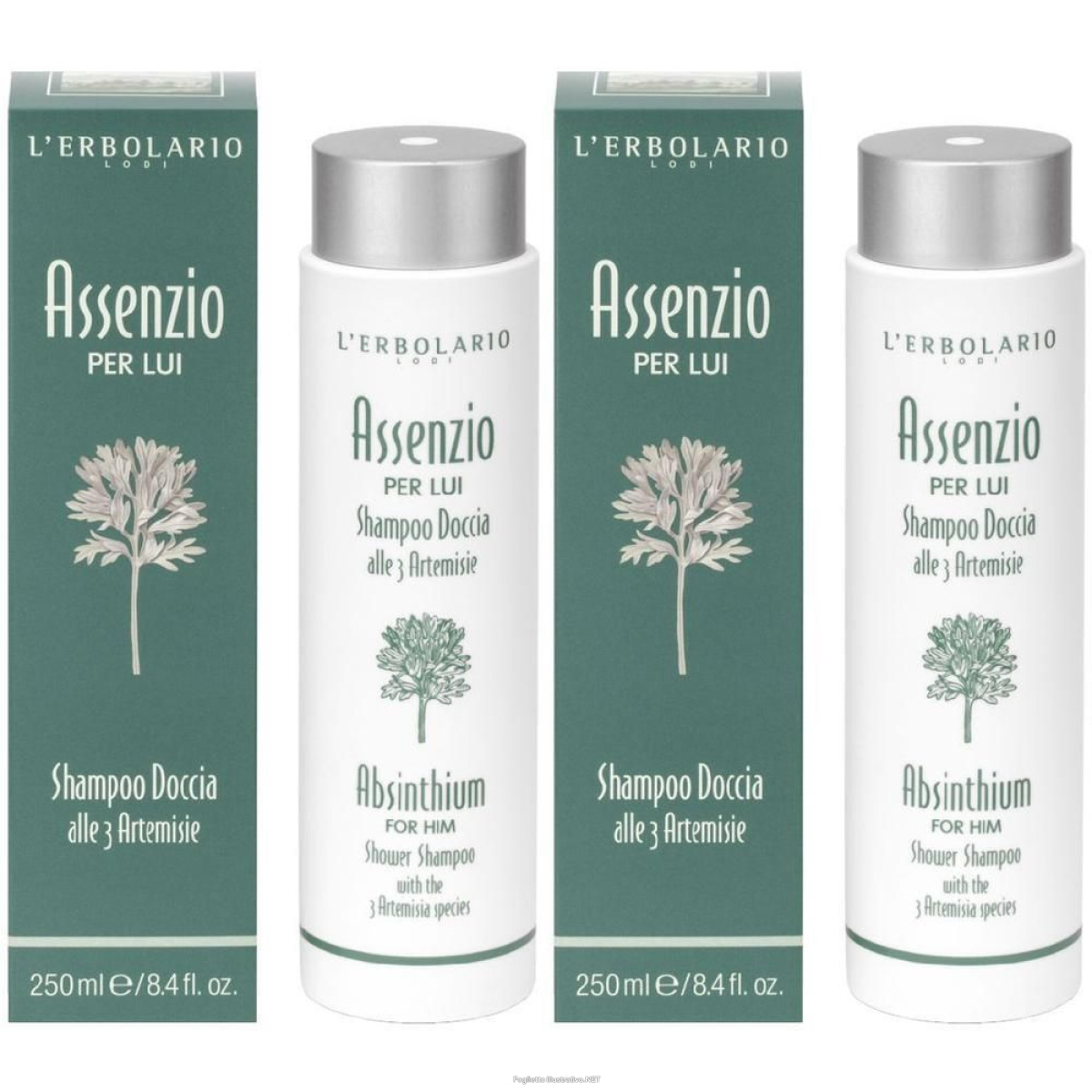 Cerca Offerte di l'erbolario assenzio shampoo doccia alle 3 artemisie 2x250 ml e acquista online