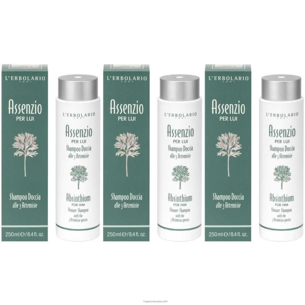 Cerca Offerte di l'erbolario assenzio shampoo doccia alle 3 artemisie 3x250 ml e acquista online
