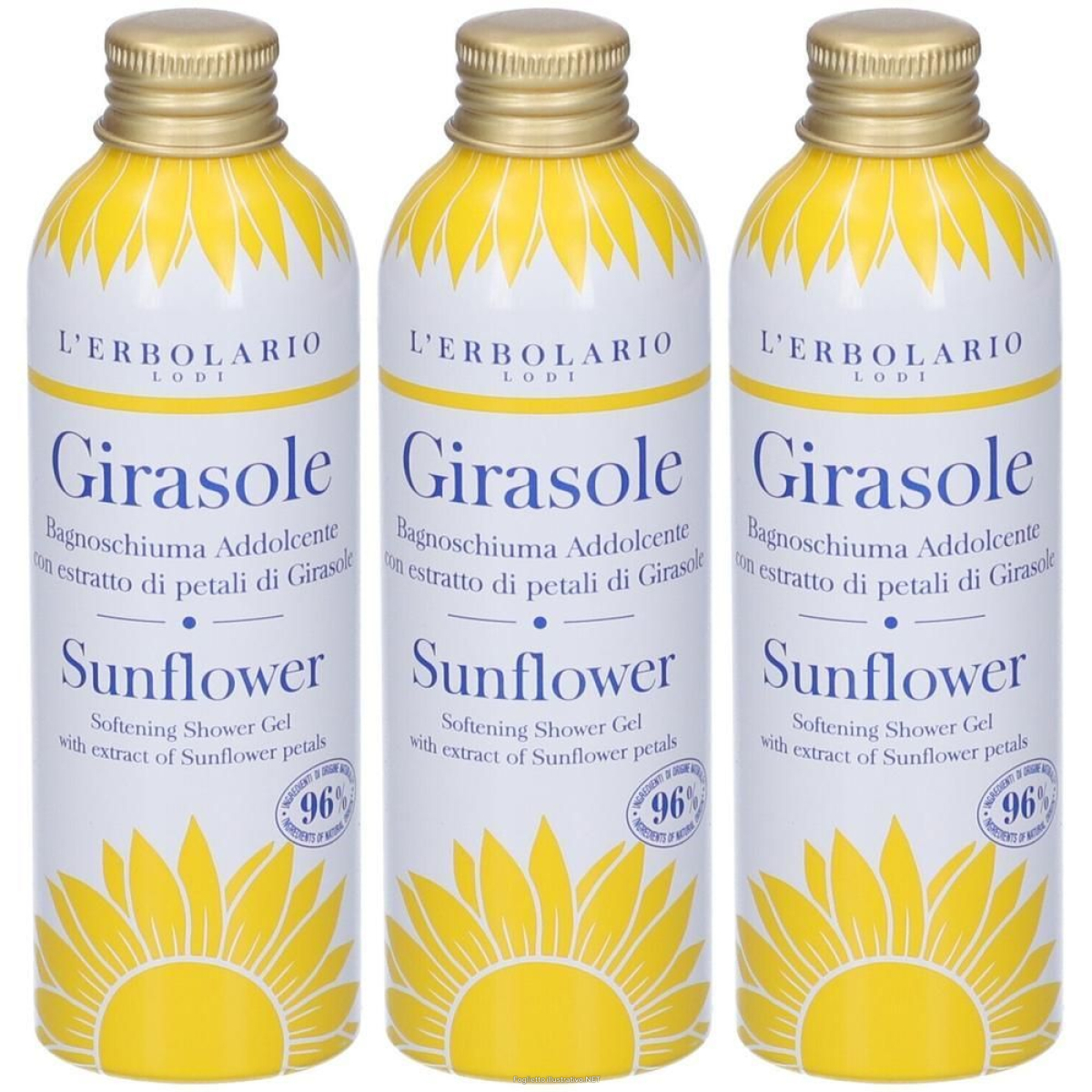 Cerca Offerte di l`erbolario bagnoschiuma addolcente girasole 3x100 ml e acquista online
