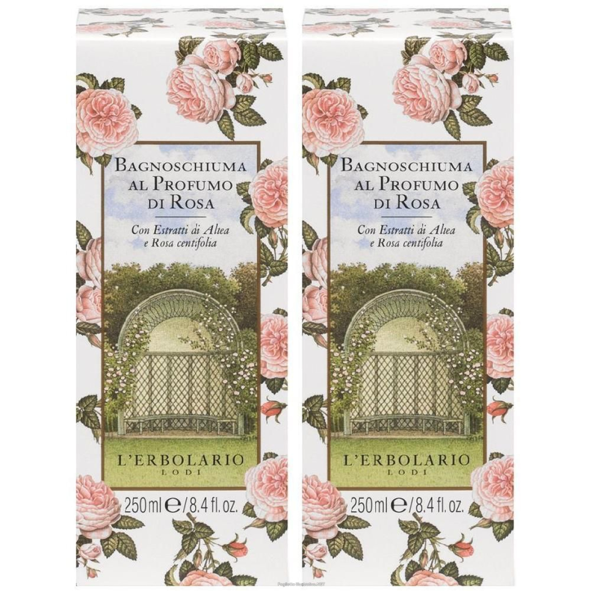 Cerca Offerte di l'erbolario - bagnoschiuma alla rosa centifolia 2x250 ml schiuma da ba e acquista online