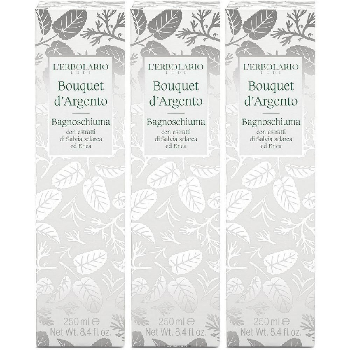 Cerca Offerte di l`erbolario bagnoschiuma bouquet d'argento 3x250 ml schiuma da bagno e acquista online