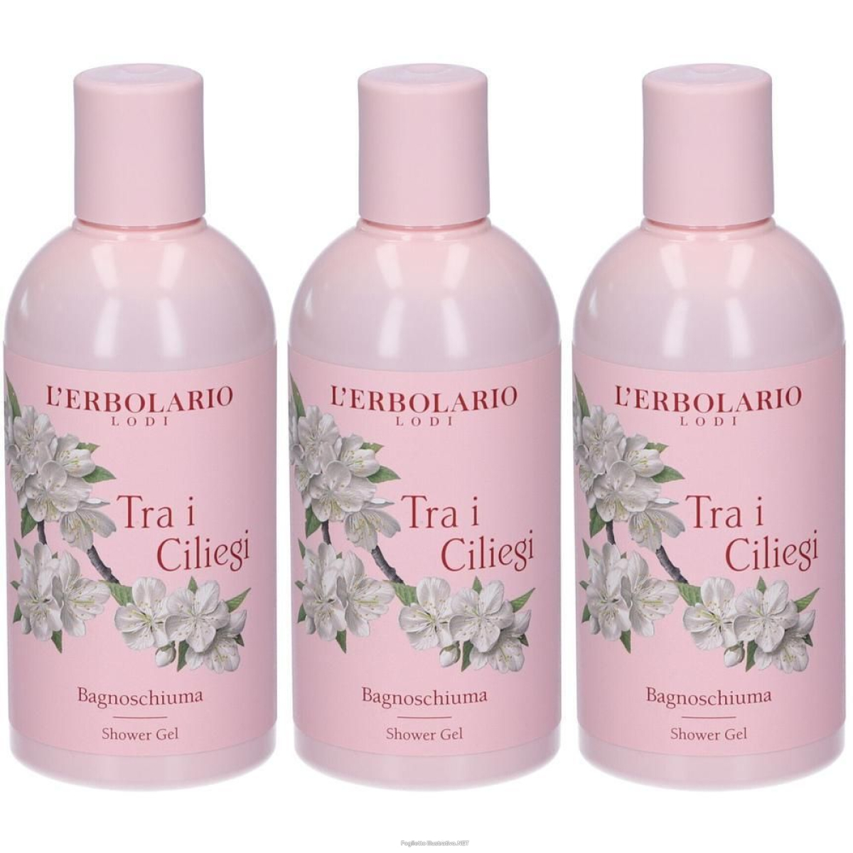 Cerca Offerte di l`erbolario bagnoschiuma tra i ciliegi 3x250 ml schiuma da bagno e acquista online