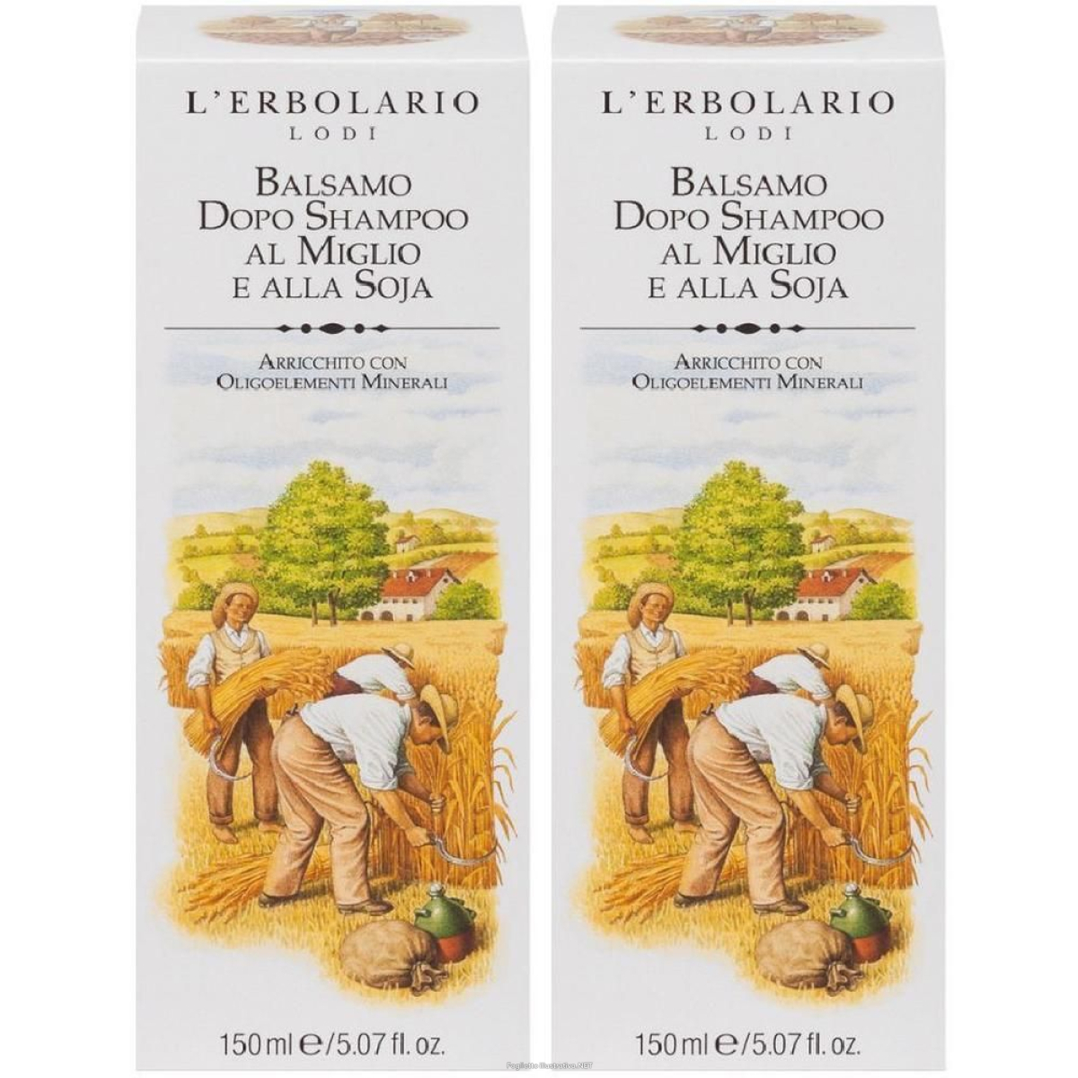 Cerca Offerte di l`erbolario balsamo capelli miglio e soja 2x150 ml e acquista online