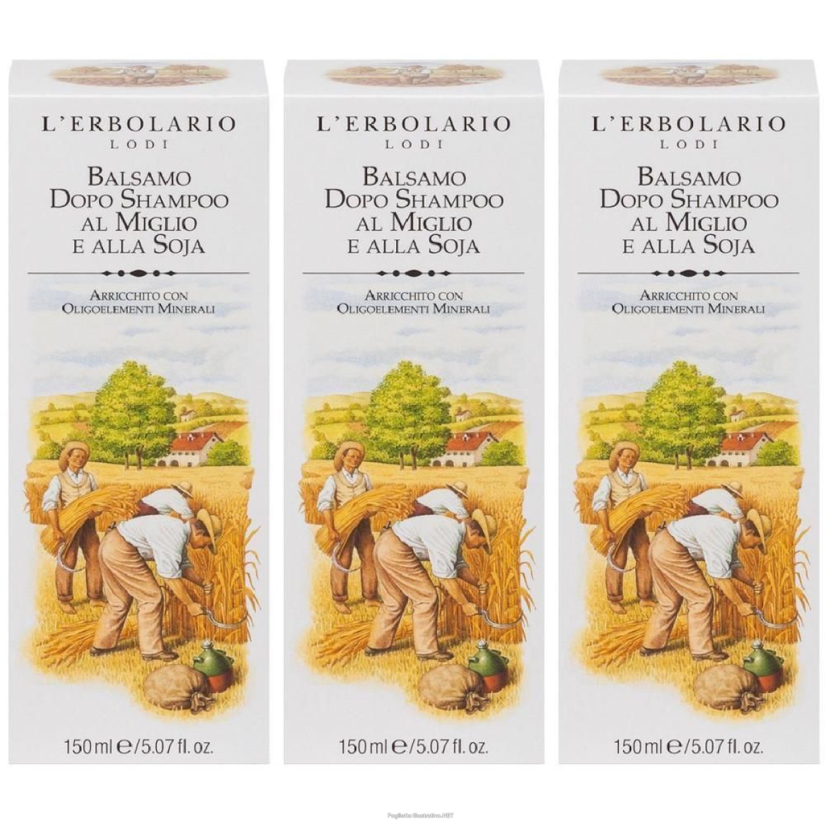 Cerca Offerte di l`erbolario balsamo capelli miglio e soja 3x150 ml e acquista online