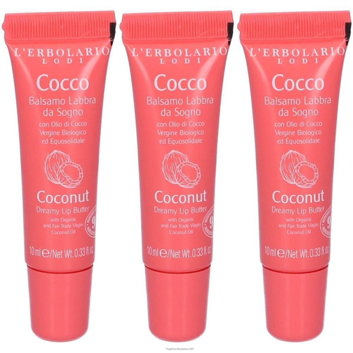 Cerca Offerte di l`erbolario balsamo labbra da sogno cocco 3x10 ml e acquista online