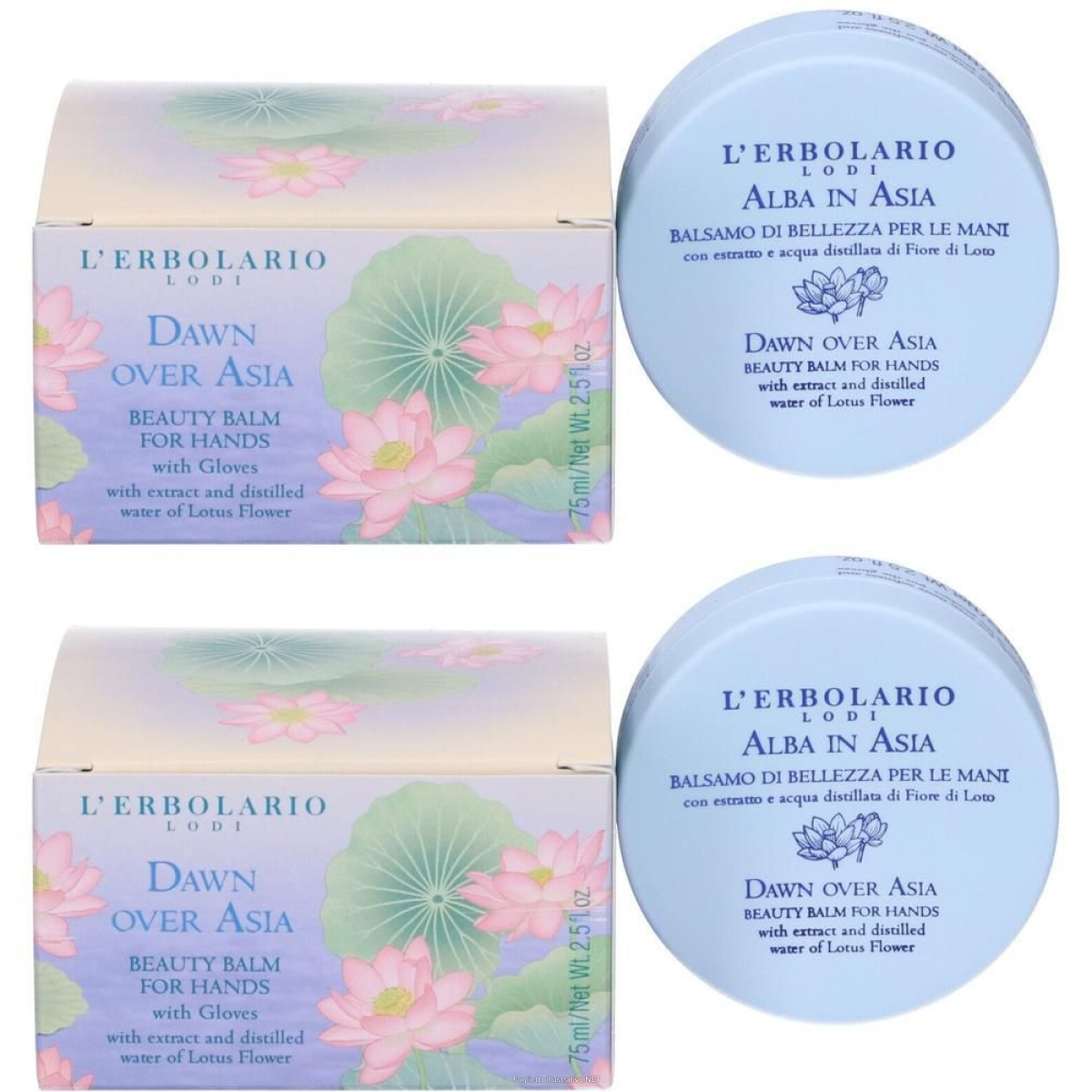 Cerca Offerte di l`erbolario balsamo per le mani alba in asia 2x75 ml e acquista online