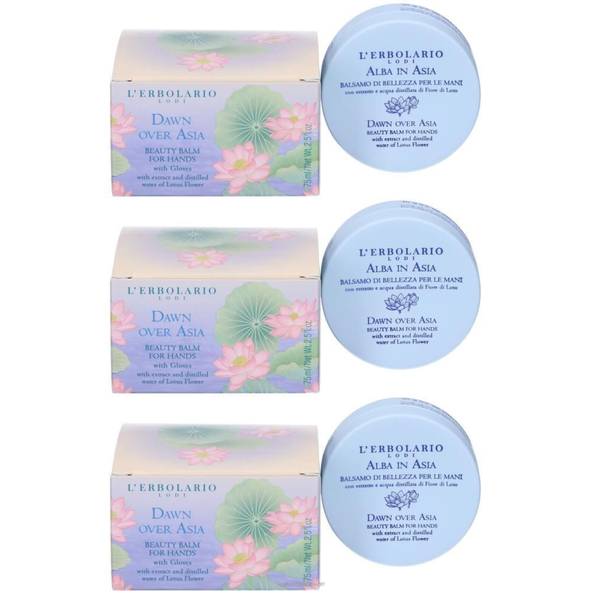 Cerca Offerte di l`erbolario balsamo per le mani alba in asia 3x75 ml e acquista online