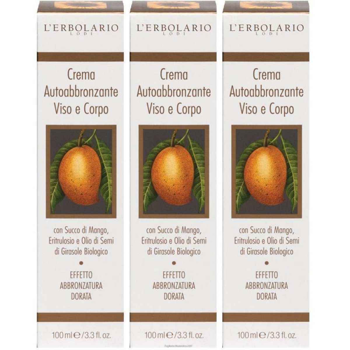 Cerca Offerte di l`erbolario crema autoabbronzante viso e corpo 3x100 ml e acquista online