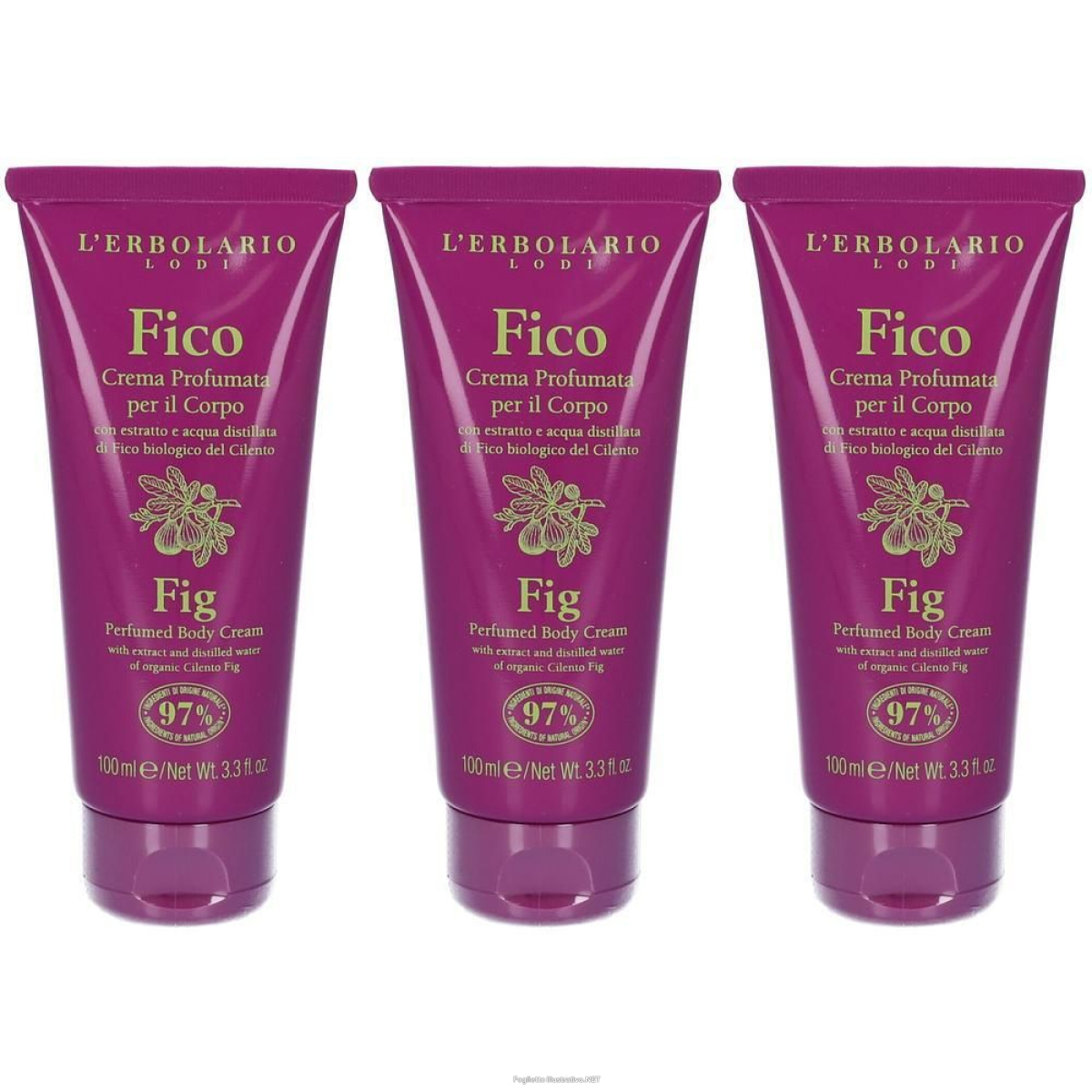 Cerca Offerte di l' erbolario crema corpo profumata al fico 3x100 ml e acquista online