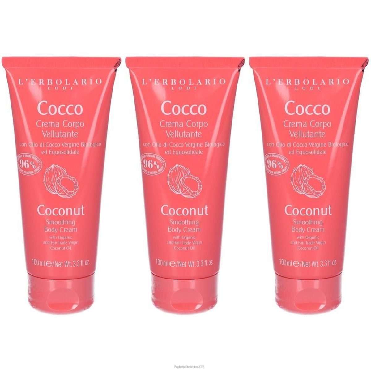 Cerca Offerte di l`erbolario crema corpo vellutante cocco 3x100 ml e acquista online