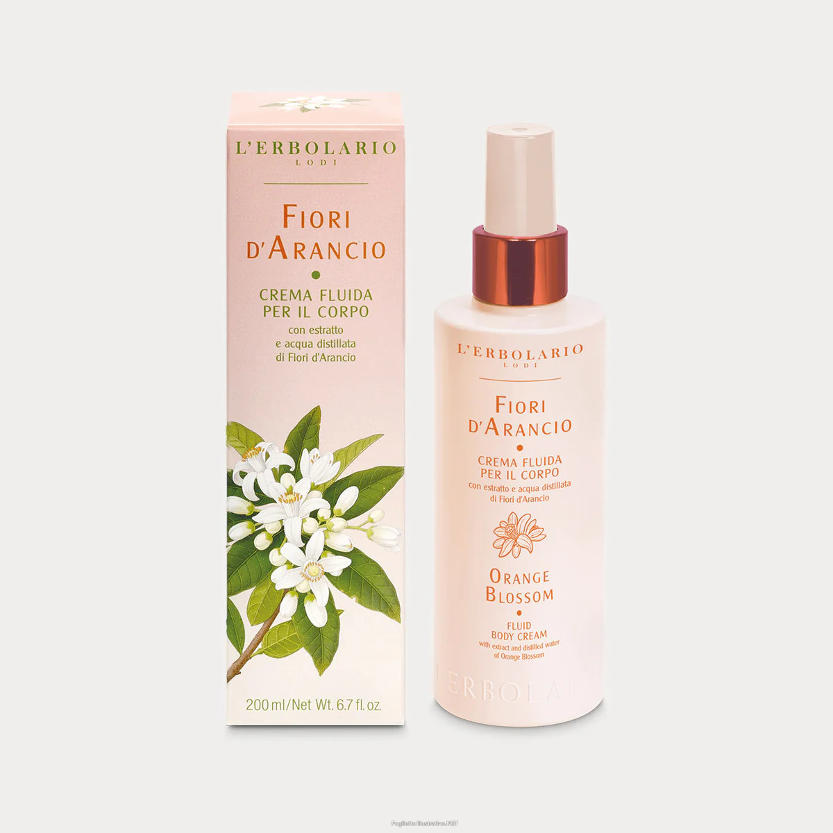 Cerca Offerte di l'erbolario - crema fluida per il corpo fiori d'arancio confezione 200 ml e acquista online