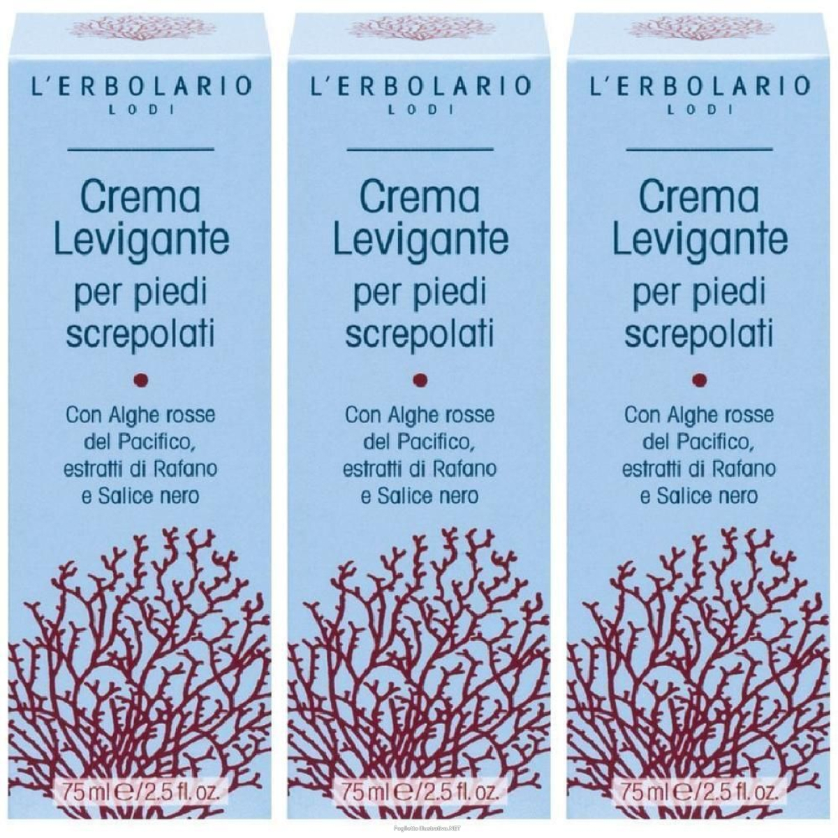 Cerca Offerte di l`erbolario crema levigante per piedi screpolati 3x75 ml e acquista online