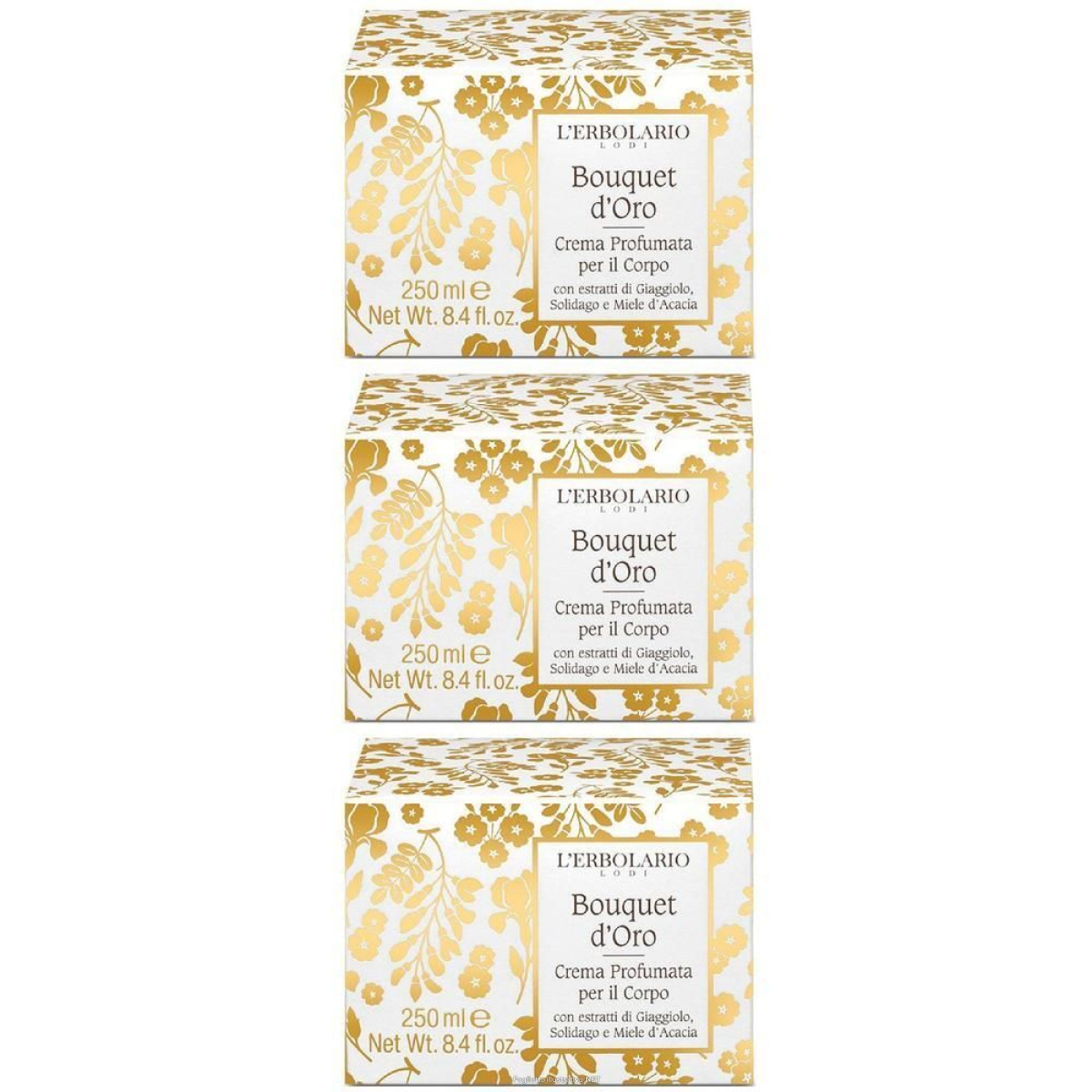 Cerca Offerte di l´erbolario crema profumata per il corpo bouquet d'oro 3x250 ml e acquista online