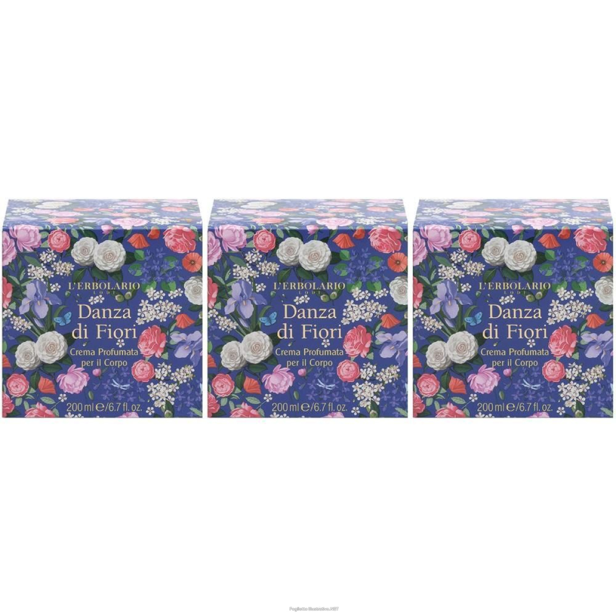 Cerca Offerte di l`erbolario crema profumata per il corpo danza di fiori 3x200 ml e acquista online