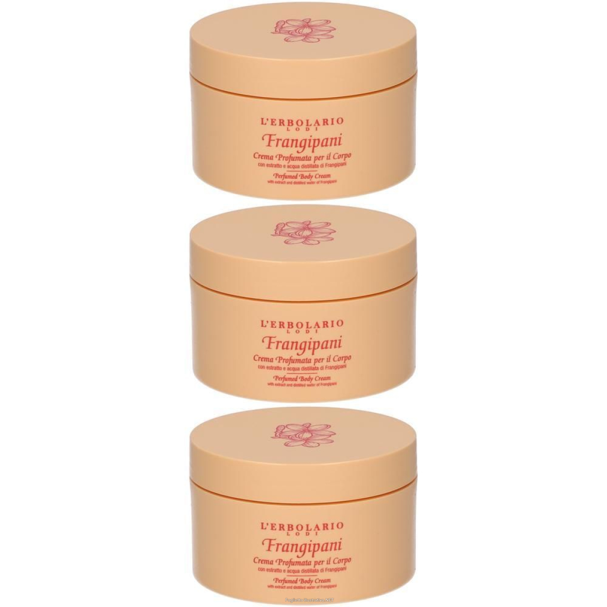 Cerca Offerte di l`erbolario crema profumata per il corpo frangipani 3x200 ml e acquista online