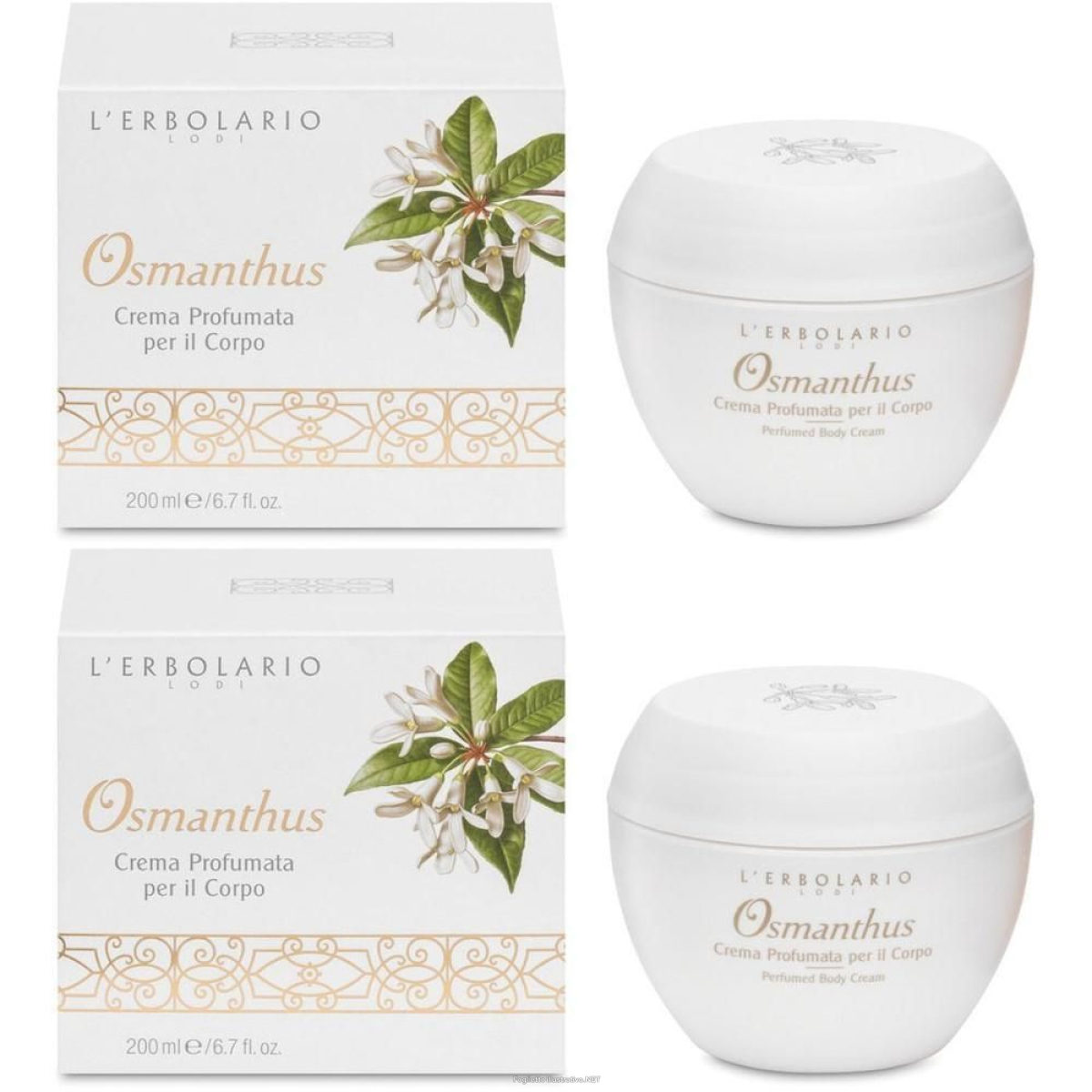 Cerca Offerte di l`erbolario crema profumata per il corpo osmanthus 2x200 ml e acquista online