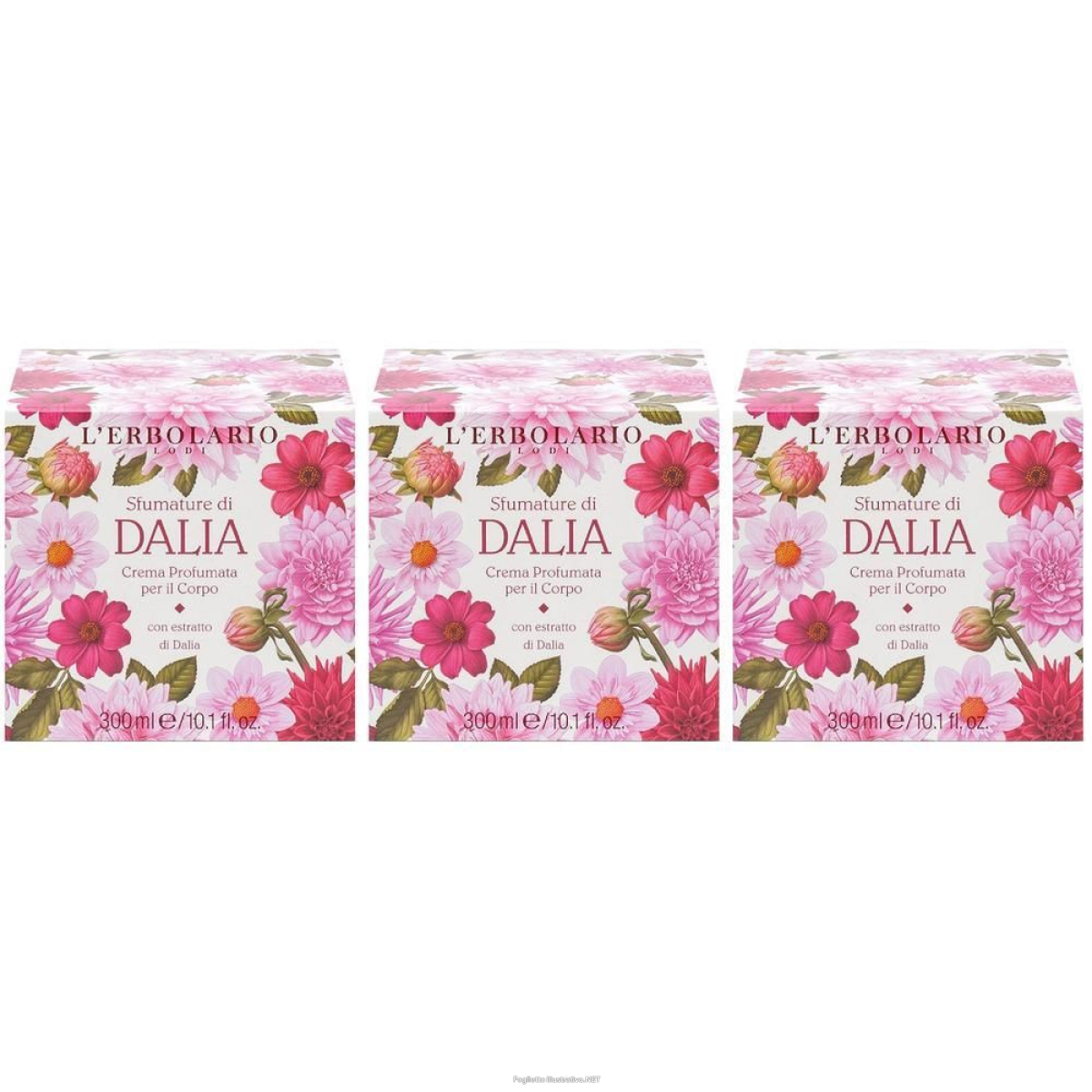 Cerca Offerte di l´erbolario crema profumata per il corpo sfumature di dalia 3x300 ml c e acquista online