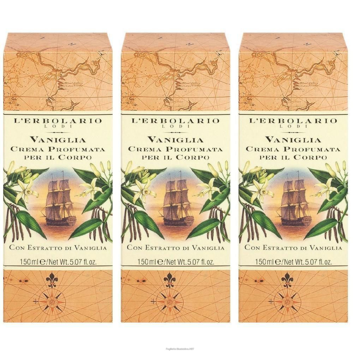 Cerca Offerte di l`erbolario crema profumata per il corpo vaniglia 3x150 ml e acquista online