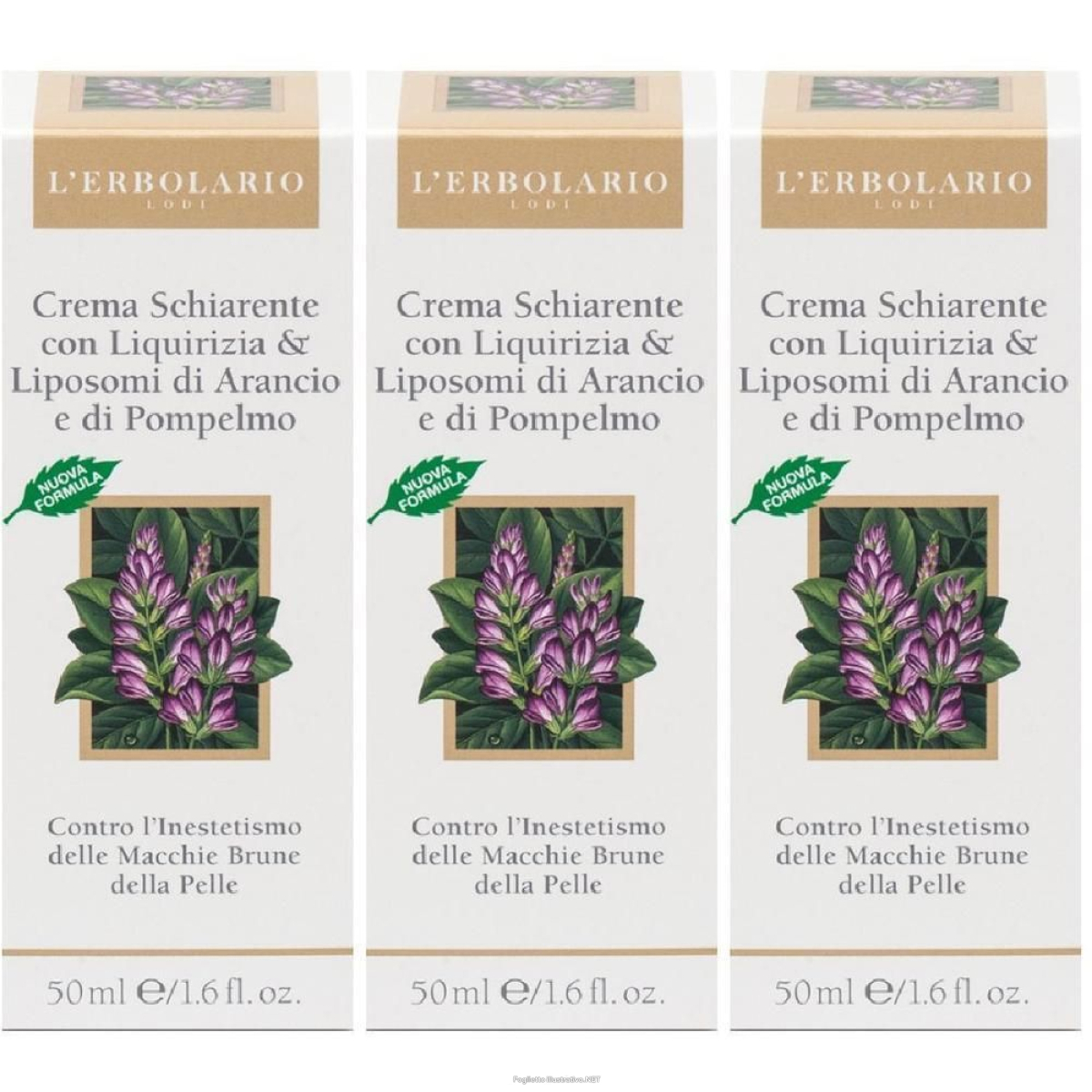 Cerca Offerte di l`erbolario crema schiarente viso e corpo alla liquirizia 3x50 ml crem e acquista online
