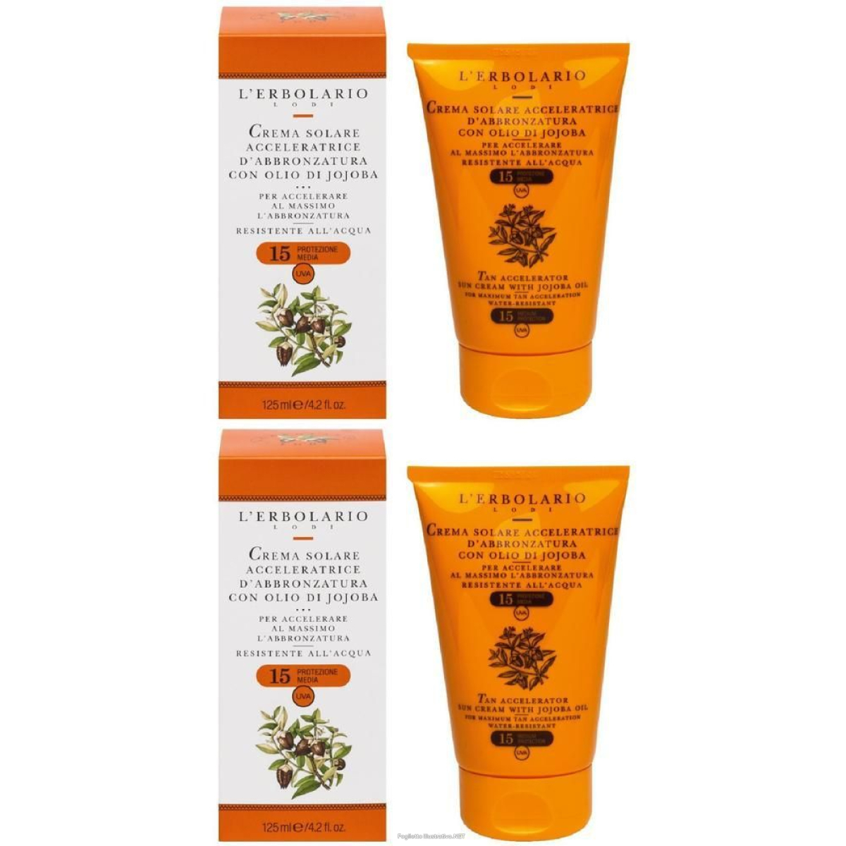 Cerca Offerte di l´erbolario crema solare corpo acceleratrice d'abbronzatura spf15 2x12 e acquista online