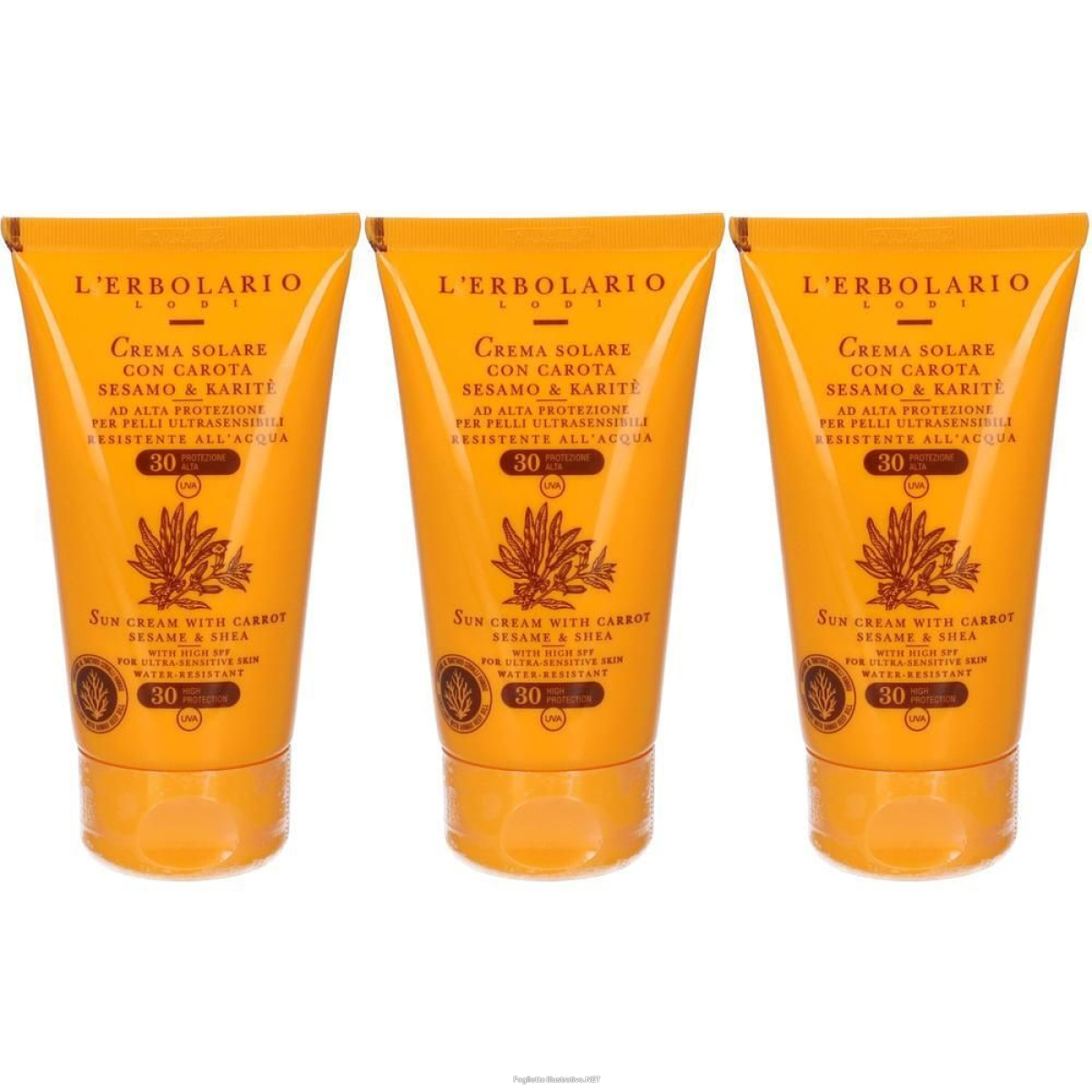 Cerca Offerte di l`erbolario crema solare per pelli ultrasensibili spf 30 3x75 ml e acquista online