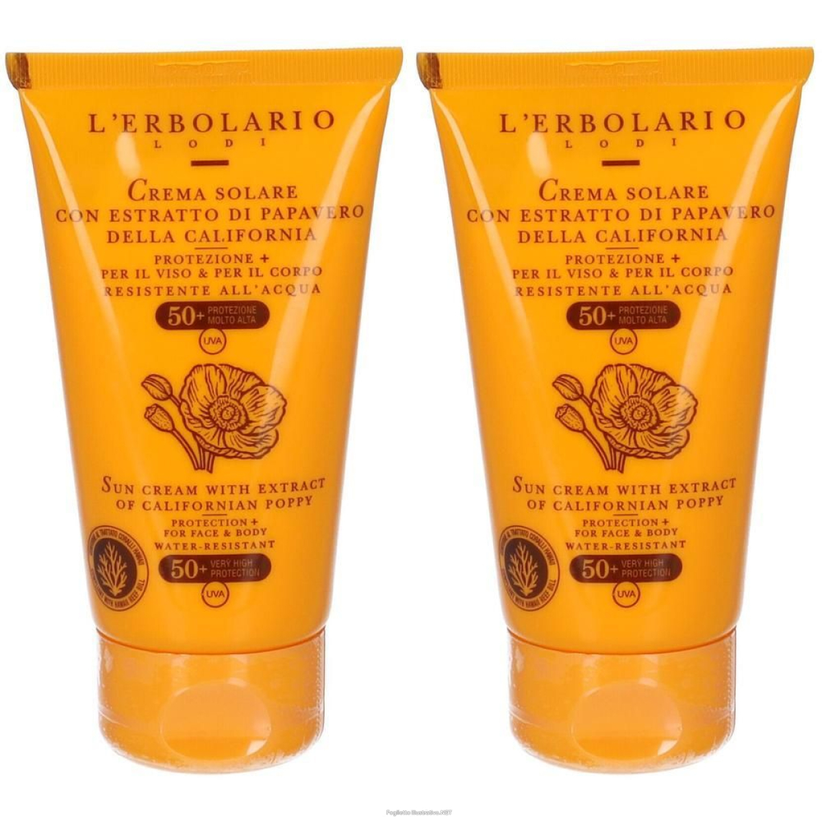 Cerca Offerte di l`erbolario crema solare viso e corpo spf 50+ 2x75 ml e acquista online