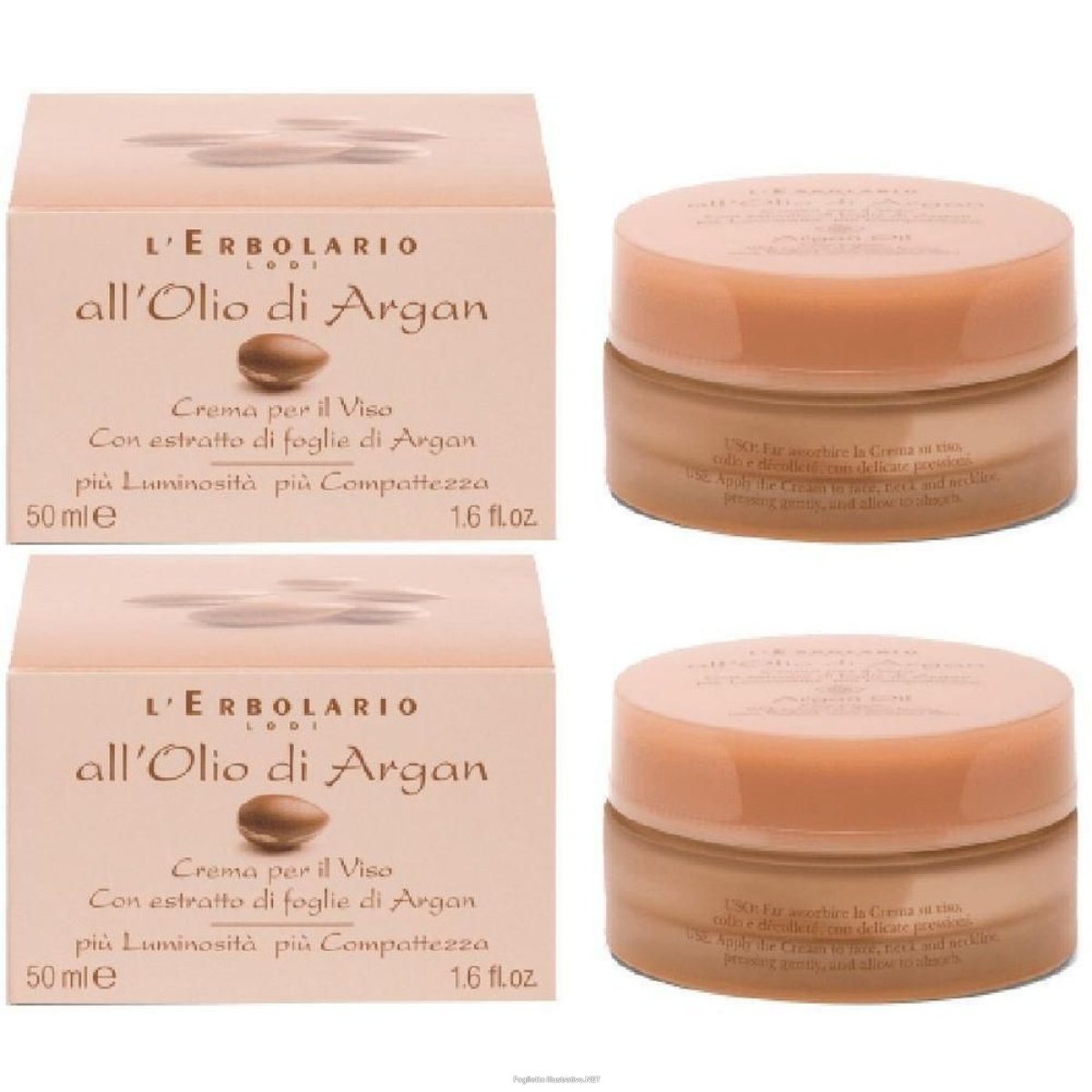 Cerca Offerte di l`erbolario crema viso all'olio di argan 2x50 ml e acquista online