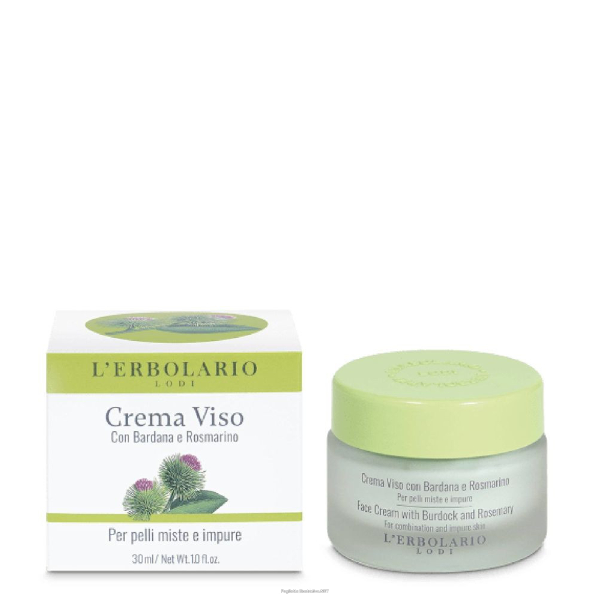 Cerca Offerte di l'erbolario - crema viso per pelli miste e impure confezione 30 ml e acquista online