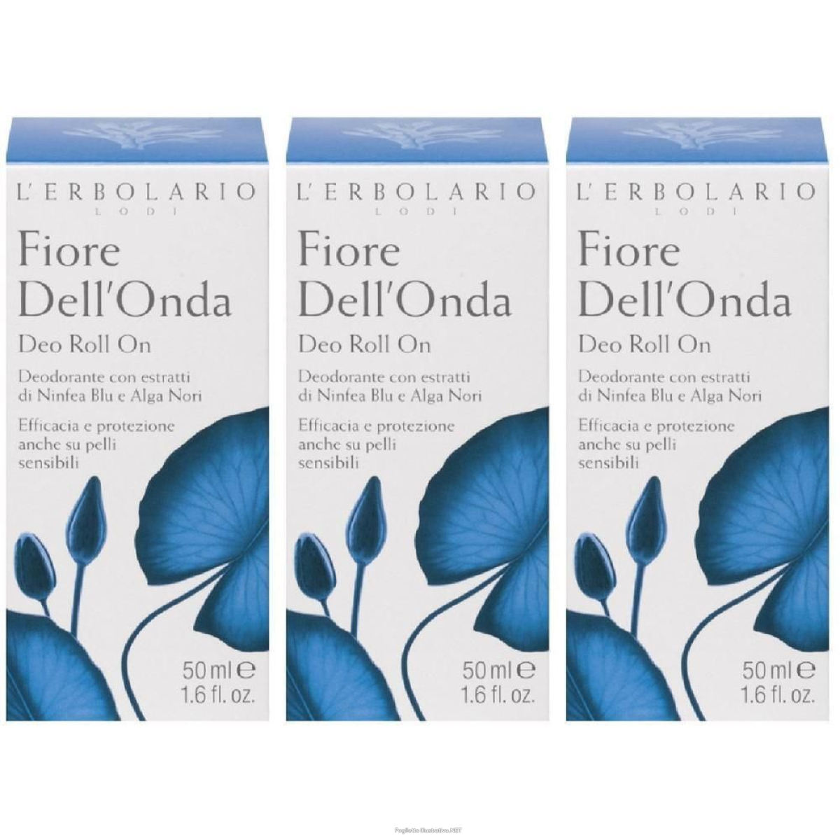 Cerca Offerte di l`erbolario deodorante roll on fiore dell'onda 3x50 ml roller e acquista online