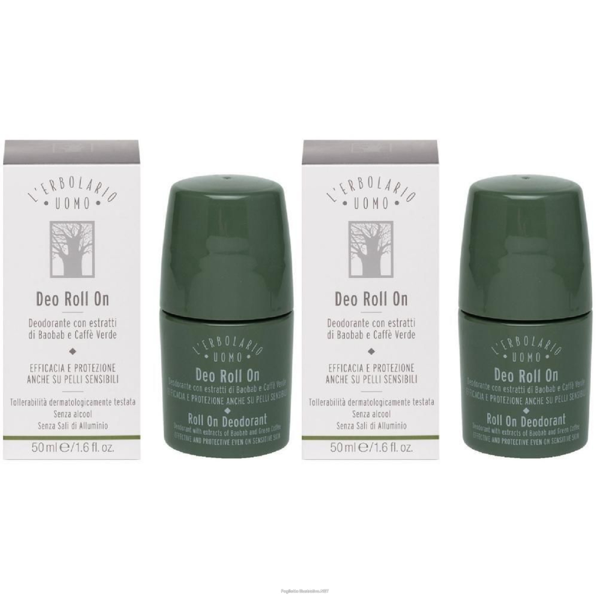 Cerca Offerte di l`erbolario deodorante roll on l'erbolario uomo 2x50 ml roller e acquista online