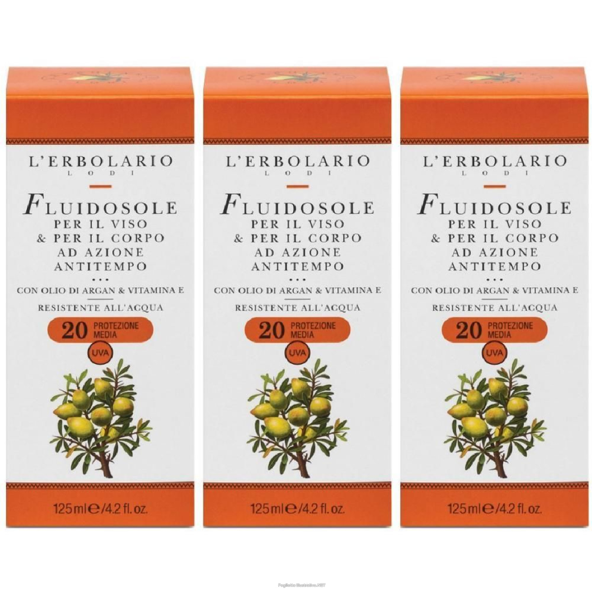 Cerca Offerte di l`erbolario fluidosole viso e corpo anti-tempo spf 20 3x125 ml e acquista online