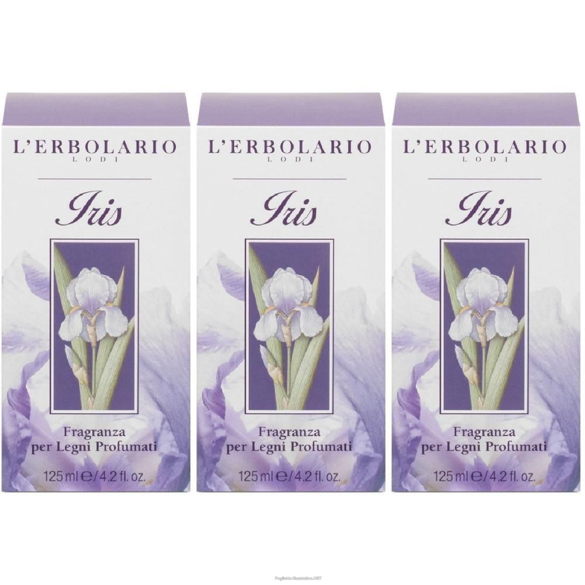 Cerca Offerte di l`erbolario fragranza per legni profumati iris 3x125 ml soluzione e acquista online