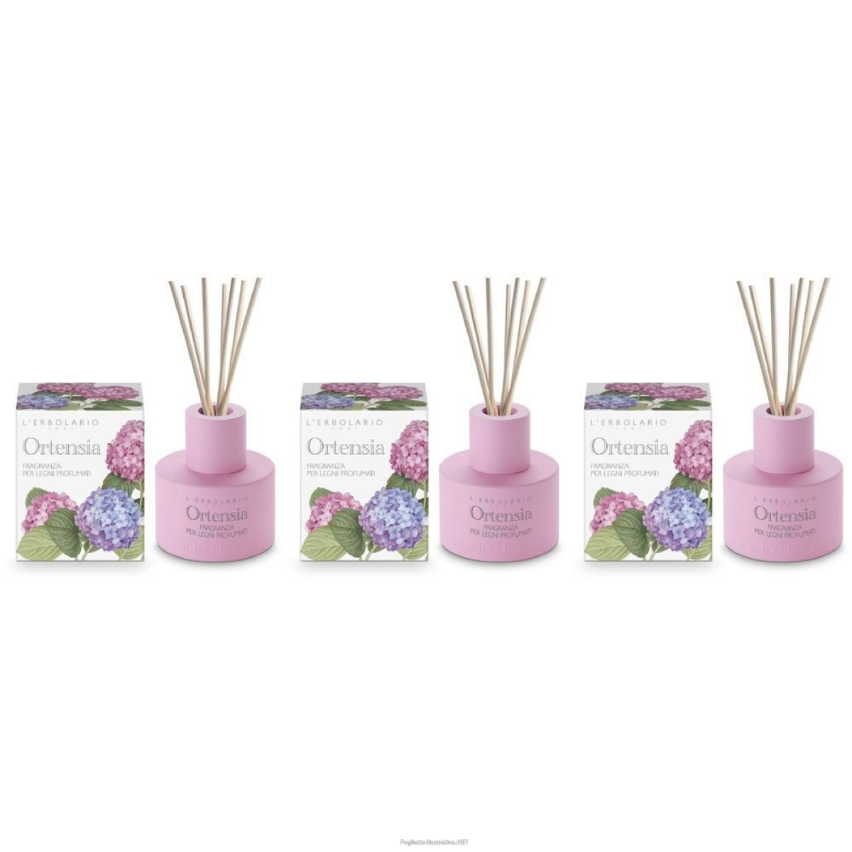 Cerca Offerte di l`erbolario fragranza per legni profumati ortensia 3x125 ml soluzione e acquista online