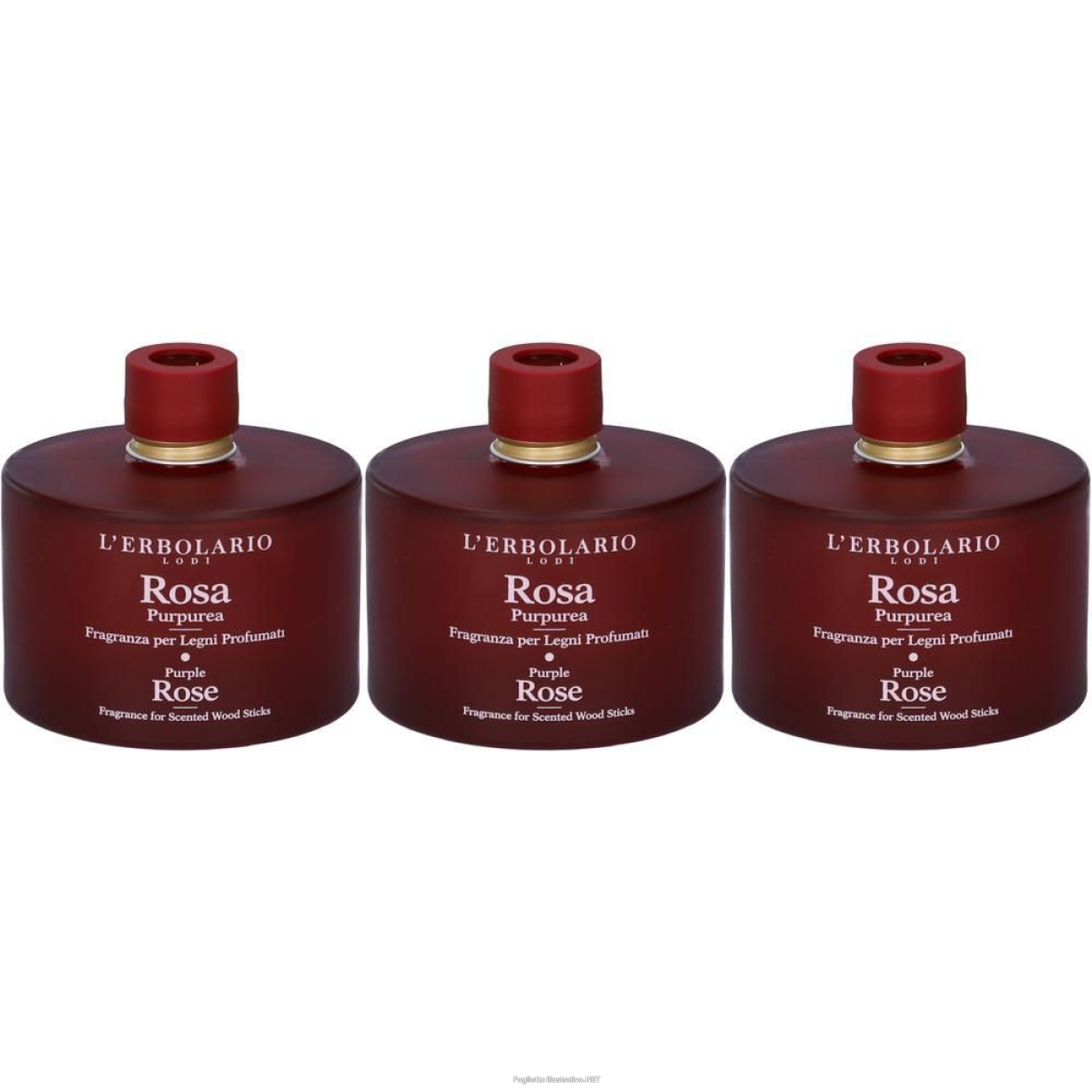 Cerca Offerte di l`erbolario fragranza per legni profumati rosa purpurea 3x200 ml e acquista online