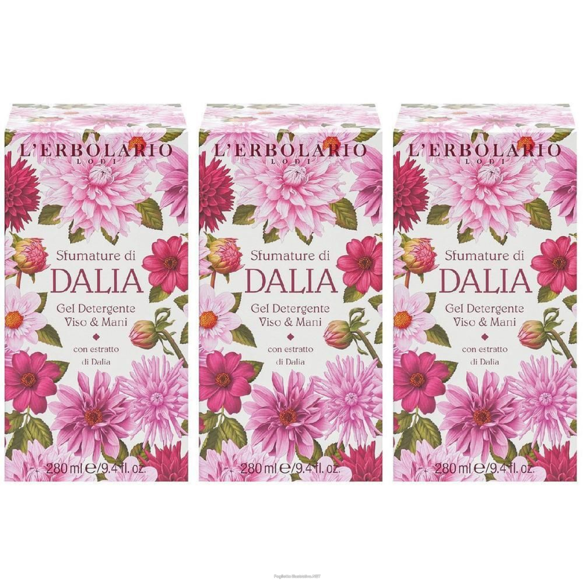 Cerca Offerte di l`erbolario gel detergente viso & mani sfumature di dalia 3x280 ml e acquista online