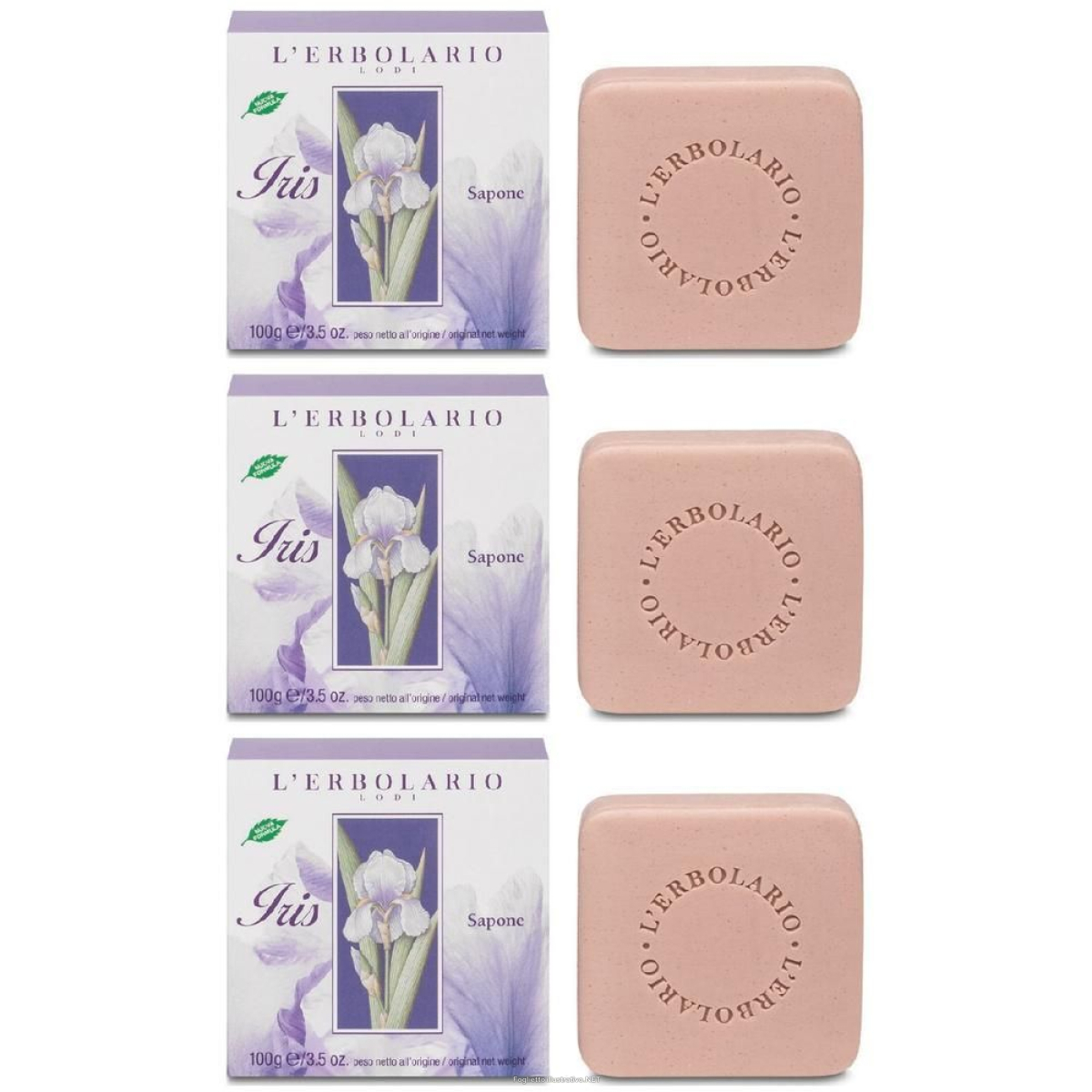 Cerca Offerte di l'erbolario iris sapone 3x100 g e acquista online