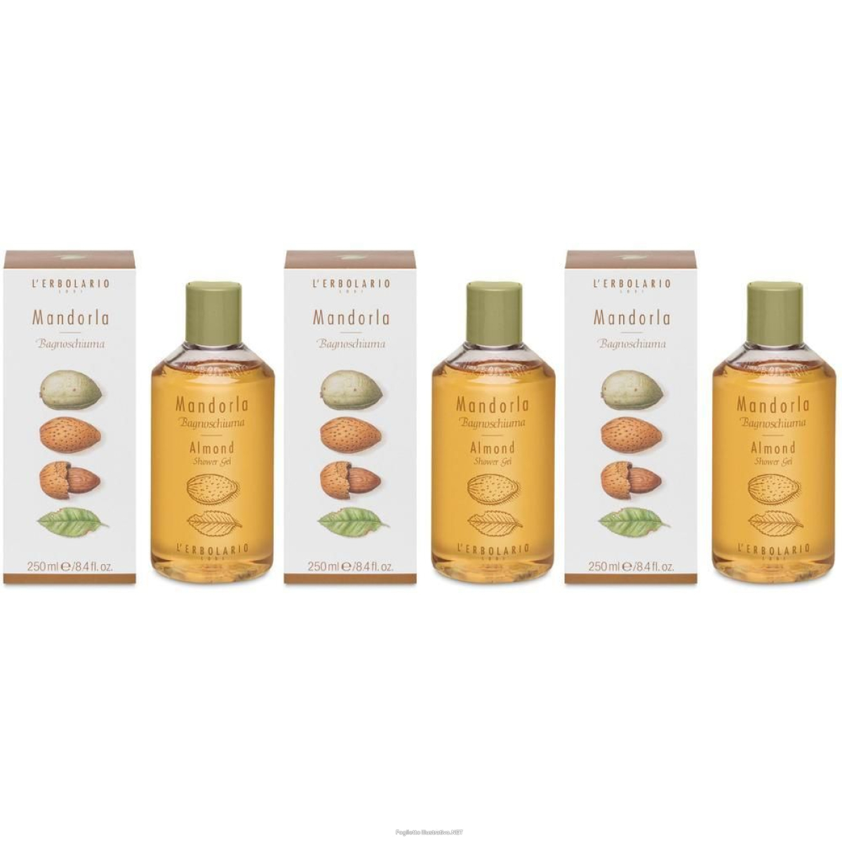 Cerca Offerte di l'erbolario mandorla bagnoschiuma 3x250 ml schiuma da bagno e acquista online