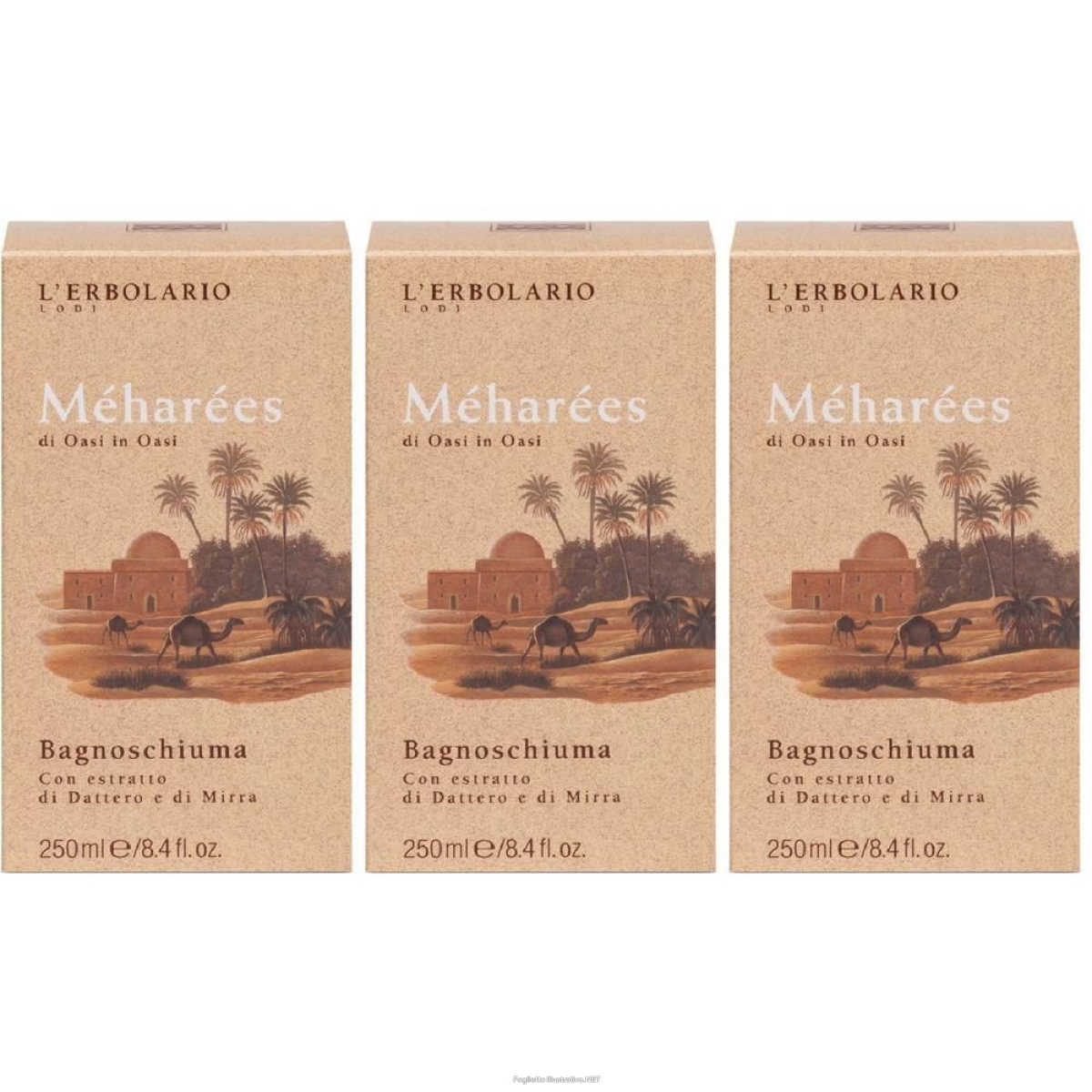 Cerca Offerte di l'erbolario meharees bagnoschiuma 3x250 ml schiuma da bagno e acquista online