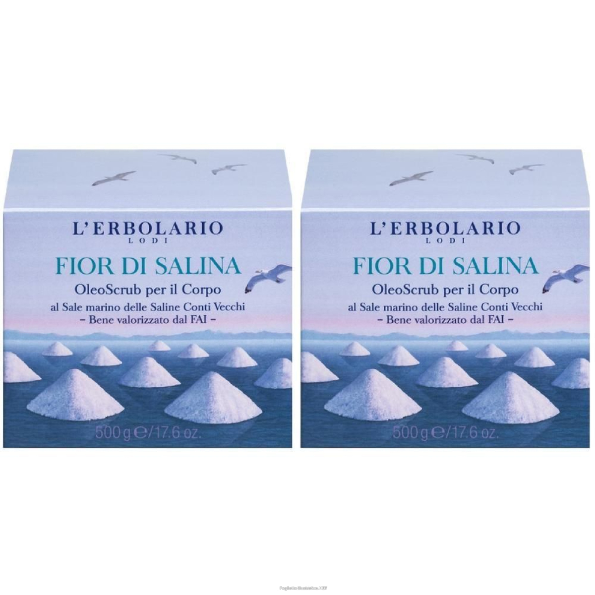 Cerca Offerte di l`erbolario oleoscrub per il corpo fior di salina 2x500 g olio e acquista online