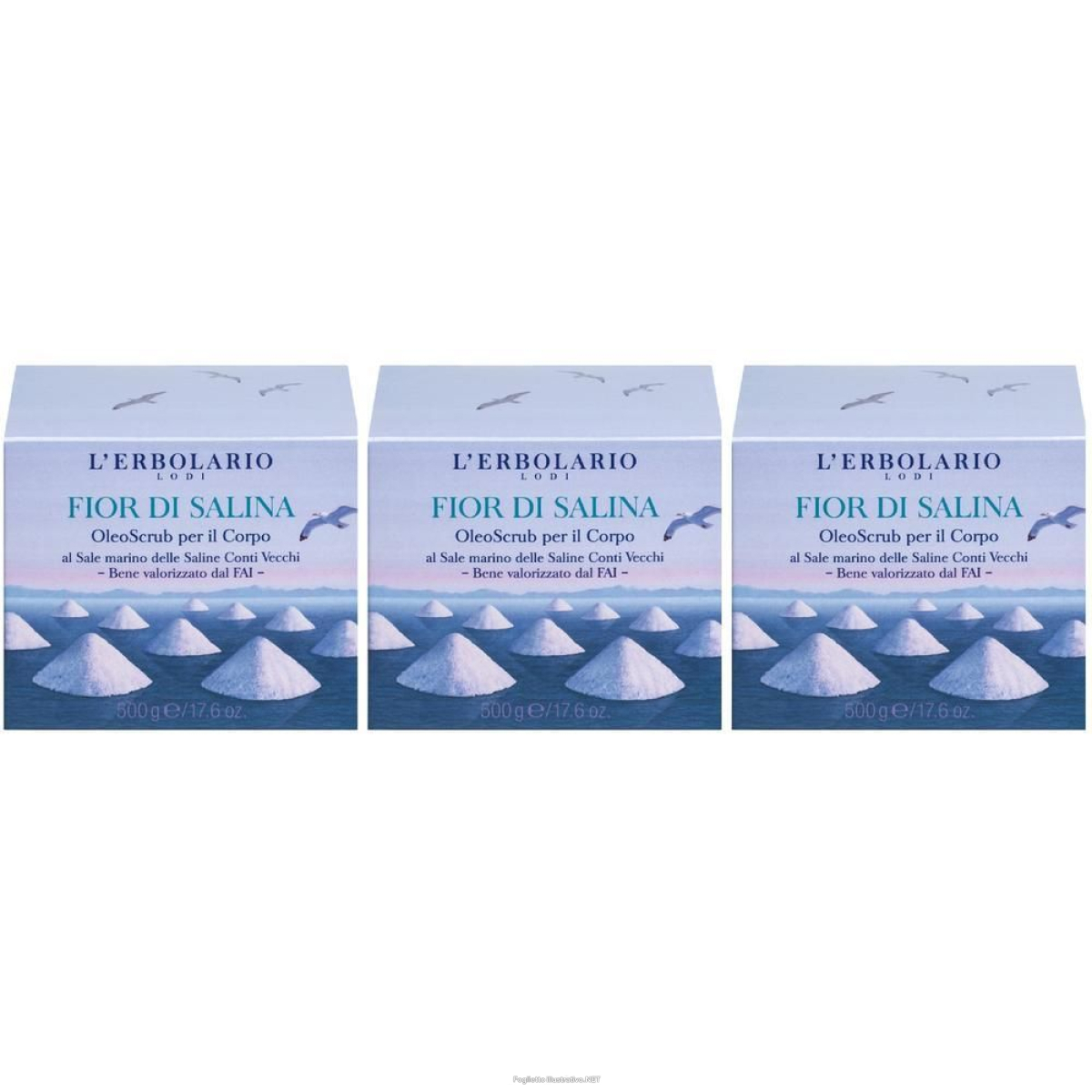 Cerca Offerte di l`erbolario oleoscrub per il corpo fior di salina 3x500 g olio e acquista online