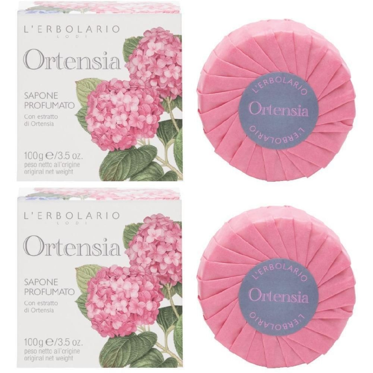 Cerca Offerte di L'erbolario ortensia sapone profumato 2x100 g e acquista online