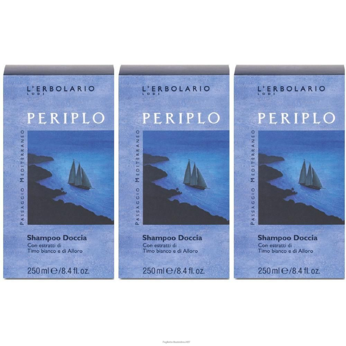 Cerca Offerte di l'erbolario periplo shampoo doccia 3x250 ml e acquista online