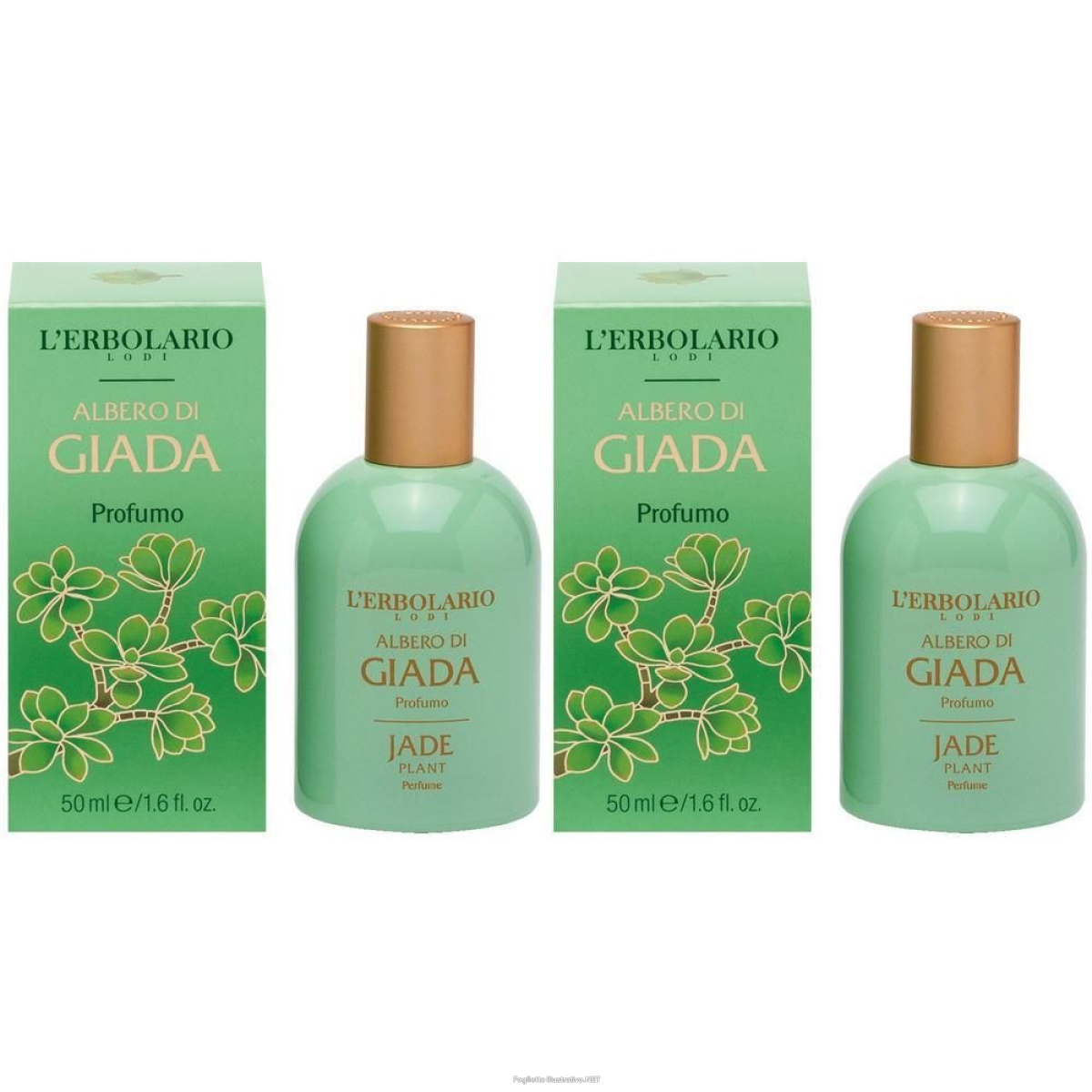 Cerca Offerte di l`erbolario profumo albero di giada 2x50 ml e acquista online