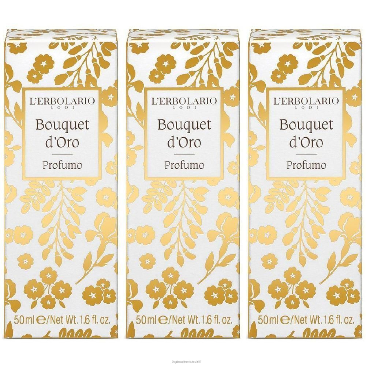 Cerca Offerte di l`erbolario profumo bouquet d'oro 3x50 ml soluzione e acquista online