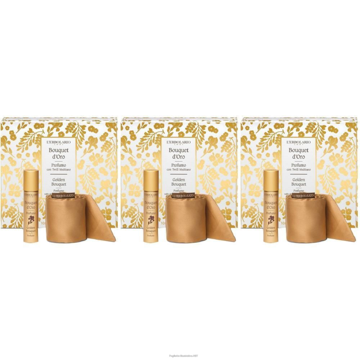 Cerca Offerte di l`erbolario profumo con twill multiuso bouquet d'oro 3x10 ml soluzione e acquista online