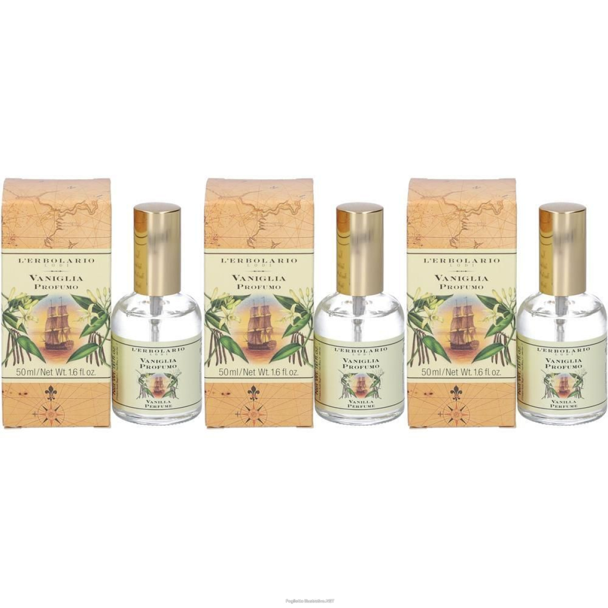 Cerca Offerte di l`erbolario profumo vaniglia 3x50 ml e acquista online